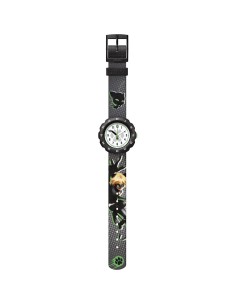 Montre FLIK FLAK MIRACULOS CAT NOIR FPSP058 2