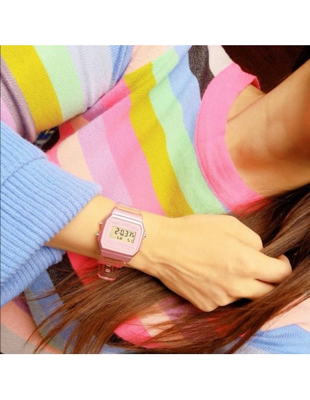Casio Montre Femme F-91WS-4DF