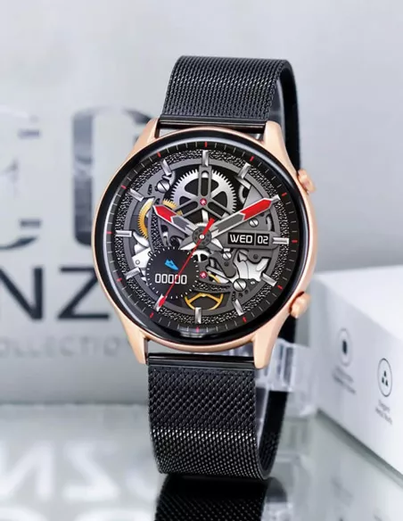 ENZO COLLECTION EC200-PINK-SS-BLACK