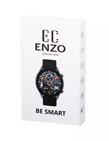 ENZO COLLECTION EC200-SILVER-BLACK