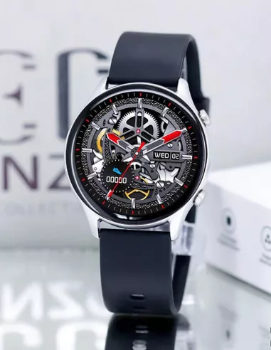 ENZO COLLECTION EC200-SILVER-BLACK