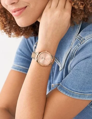 Montre fossil best sale or femme