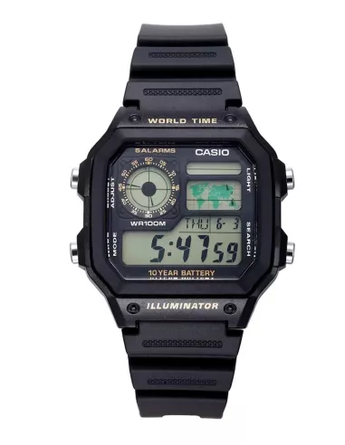 CASIO HOMME  AE-1200WH-1BVDF