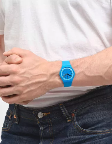 SWATCH MONTRE PROUDLY BLUE SO29S702