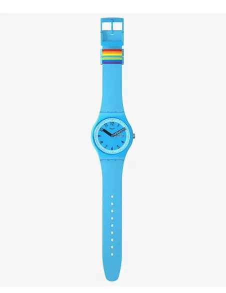 SWATCH MONTRE PROUDLY BLUE SO29S702