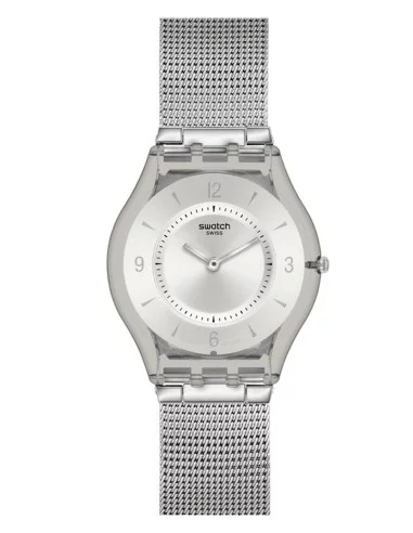 SWATCH MONTRE METAL KNIT SS08M100M