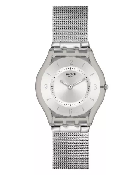 SWATCH MONTRE METAL KNIT SS08M100M