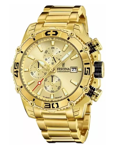 Montre Homme Festina F20492/1 - Chronographe 10 ATM - Sport