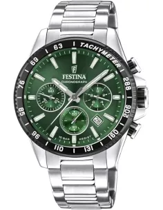 Montre Homme FESTINA F20560/4 Titane | Cadran Vert Tendance