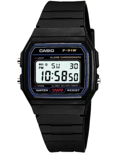 CASIO Montre Unisexe F-91W-1DG