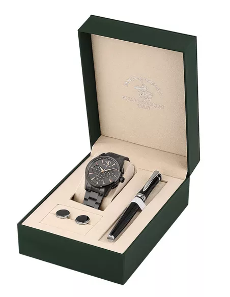 Coffret Polo Santa Barbara Montre Homme SB.1.10678-5