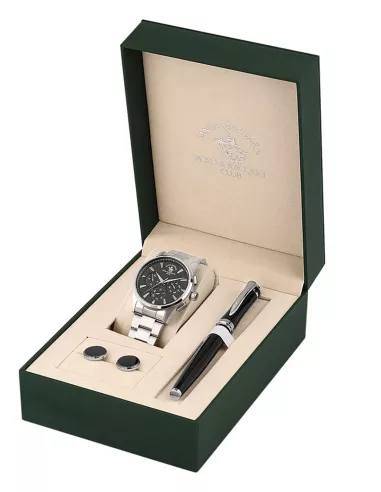 Coffret Polo Santa Barbara Montre Homme SB.1.10678-2