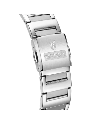 Festina Montre Homme F20677/3 — Boîtier rectangulaire, cadran bleu