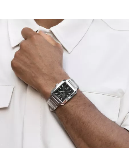 Festina Montre Homme F20677/4 — Boîtier rectangulaire, cadran noir