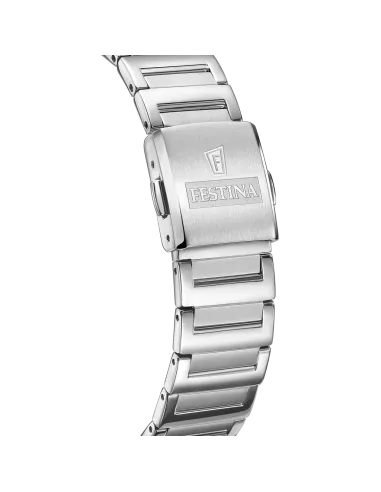 Festina Montre Femme F20679/3 — Boîtier rectangulaire, cadran bleu