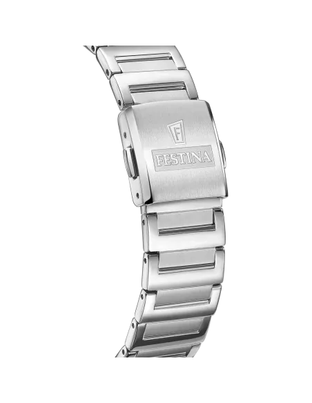 Festina Montre Femme F20679/3 — Boîtier rectangulaire, cadran bleu
