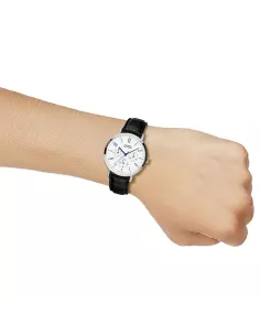 Casio MTP-VT06L-7BDF Homme Cuir Multicadran 2