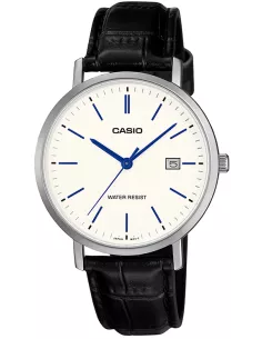 Casio MTP-VT05L-7EDF Homme Cuir Cadran Clair