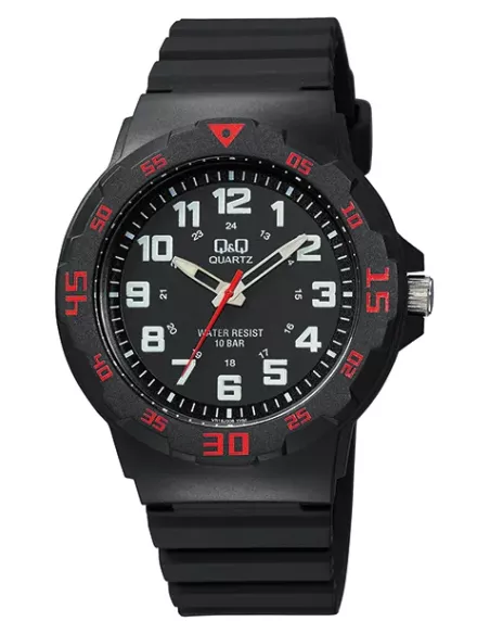 Q&Q Montre Homme VR18J006Y WATER RESIST 100M