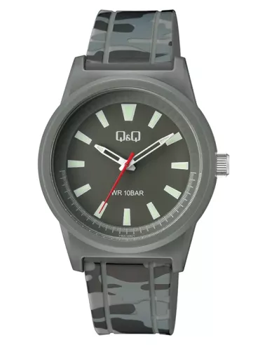 Q&Q Montre Homme V35A-004VY WATER RESIST 100M