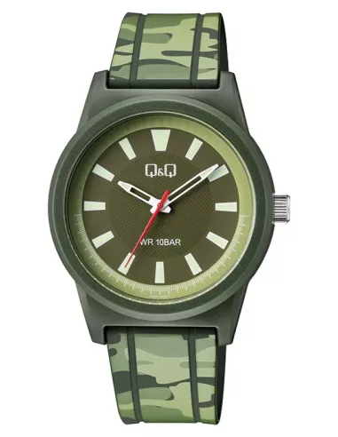 Q&Q Montre Homme V35A-003VY WATER RESIST 100M