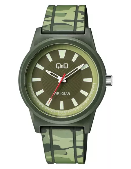Q&Q Montre Homme V35A-003VY WATER RESIST 100M
