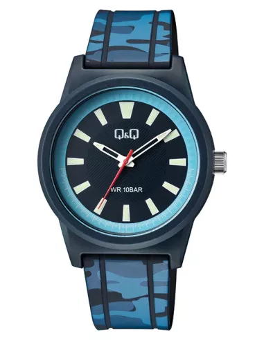 Q&Q Montre Homme V35A-002VY WATER RESIST 100M