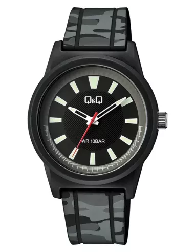 Q&Q Montre Homme V35A-001VY WATER RESIST 100M