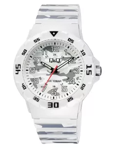 Q&Q Montre Homme V02A-012VY WATER RESIST 100M | EL HAMDANI