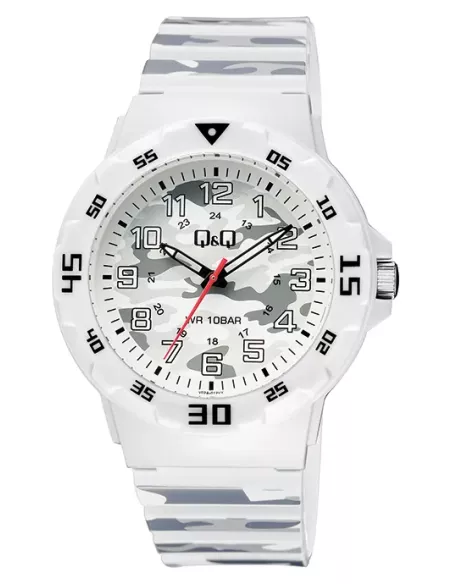 Q&Q Montre Homme V02A-012VY WATER RESIST 100M