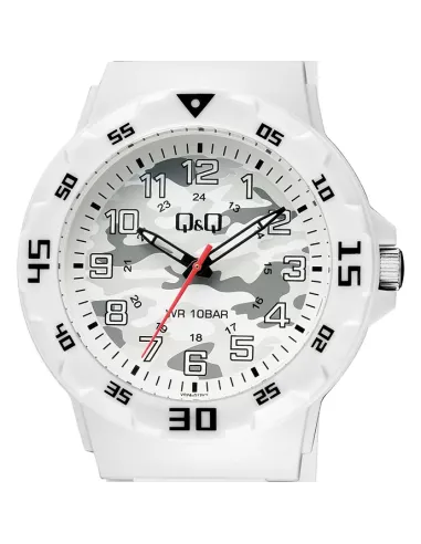 Q&Q Montre Homme V02A-012VY WATER RESIST 100M