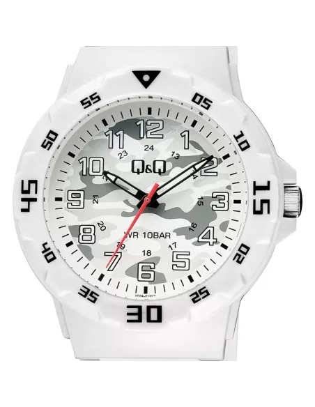 Q&Q Montre Homme V02A-012VY WATER RESIST 100M
