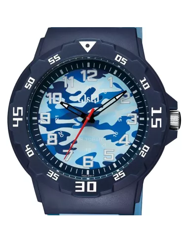 Q&Q Montre Homme V02A-010VY WATER RESIST 100M