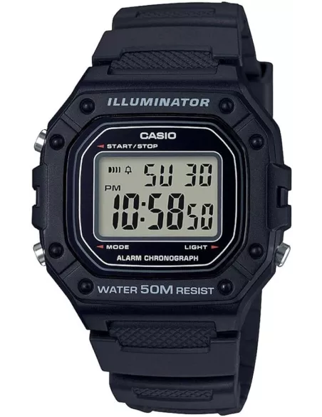 CASIO Montre Homme W-218H-1AVDF