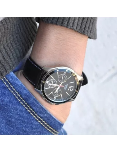 CASIO HOMME  MTP-1374L-1AVDF