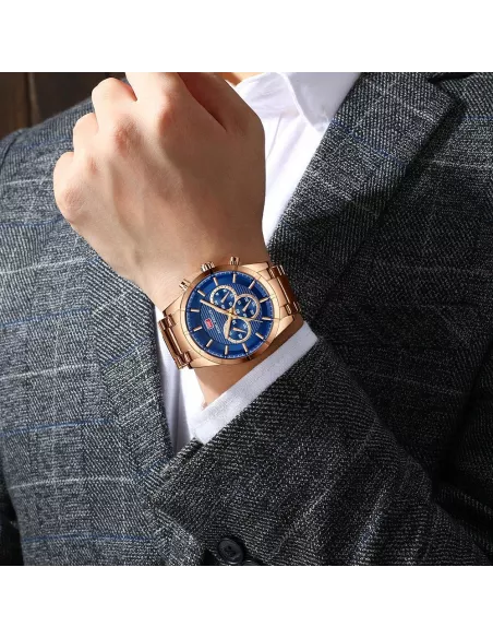 Mini Focus Montre Homme MF0170G-01 Multifonction
