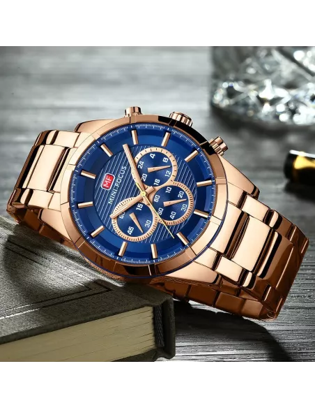 Mini Focus Montre Homme MF0170G-01 Multifonction