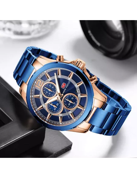 Mini Focus Montre Homme MF0237G-01 Chronographe