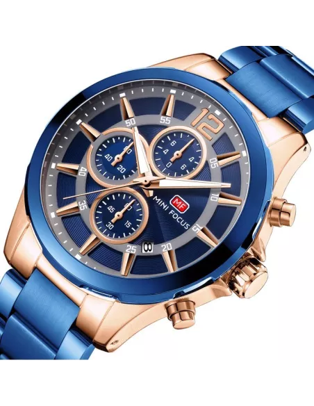 Mini Focus Montre Homme MF0237G-01 Chronographe