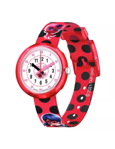 Montre FLIK FLAK MIRACULOS LADYBUG FPNP106