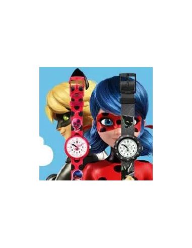 Montre FLIK FLAK MIRACULOS CAT NOIR FPSP058