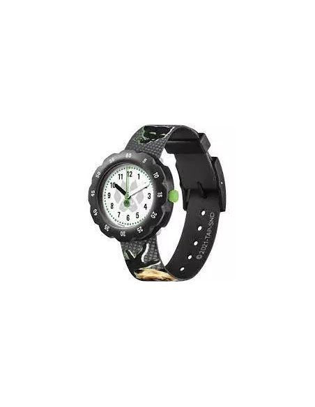 Montre FLIK FLAK MIRACULOS CAT NOIR FPSP058