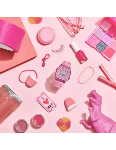 Casio Montre Femme F-91WS-4DF